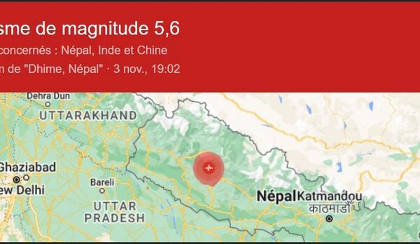 Séisme au Népal – 3 novembre 2023